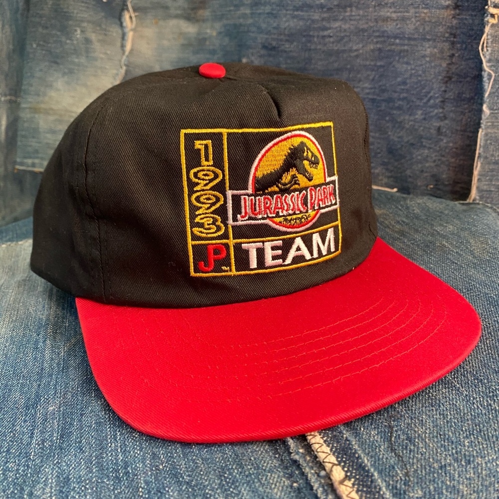 Vintage 90s Jurassic Park Cap Hat